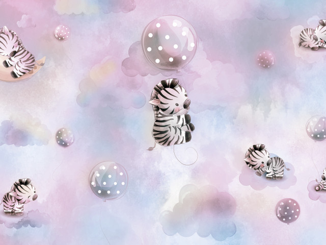 Zebra Sky Pink