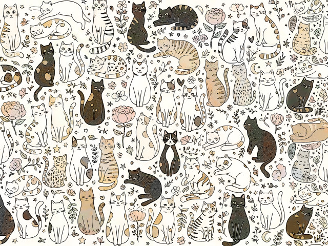 Happy Cats Warm Mix