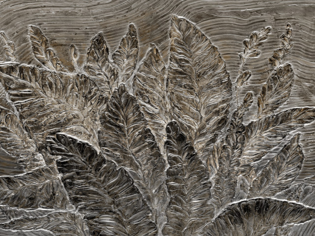 Tapeta Leaf Relief 3