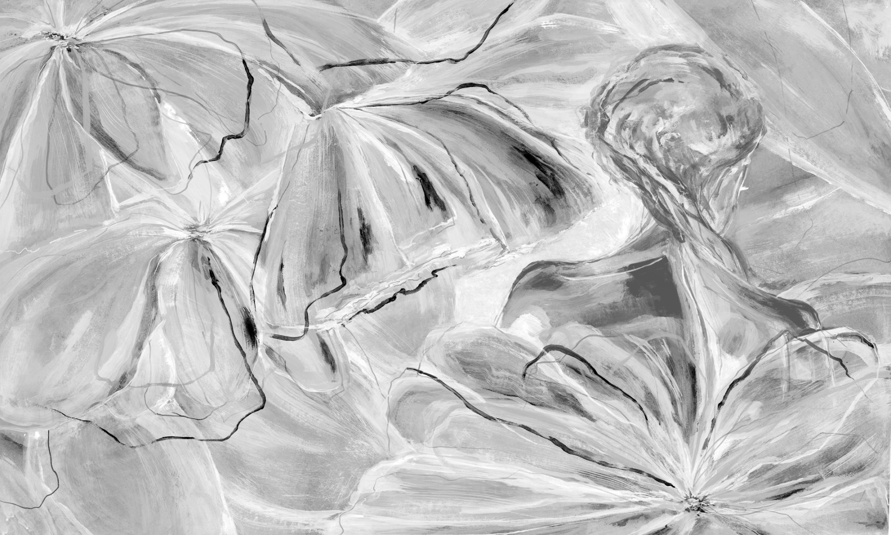 Tapeta Floral Body 2