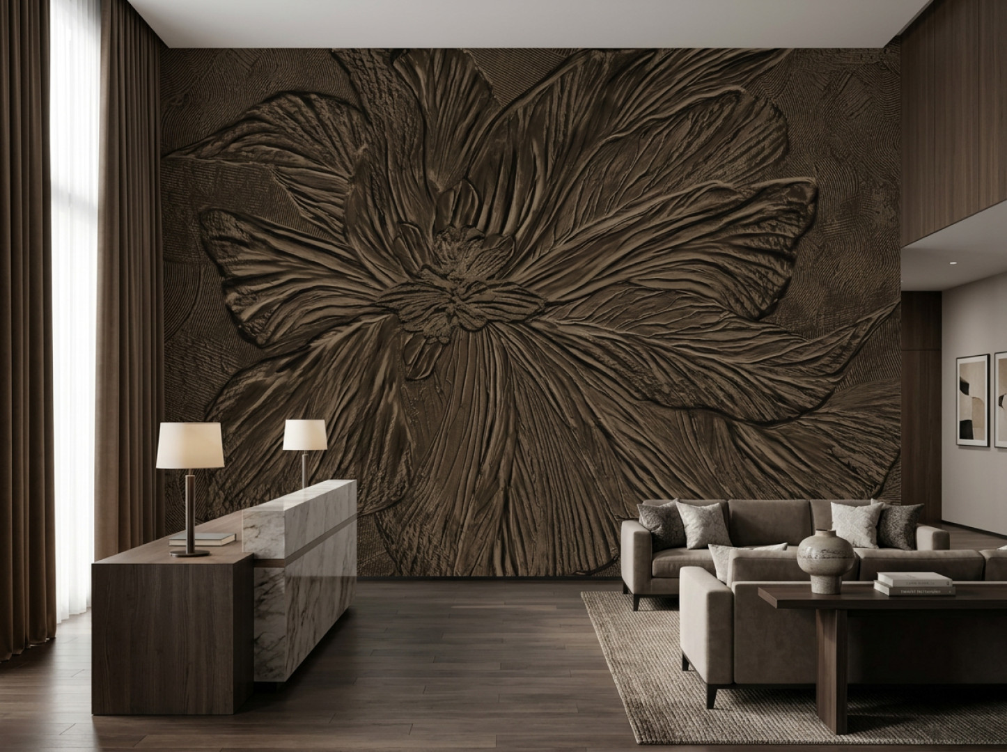 Tapeta Stone Petals 4