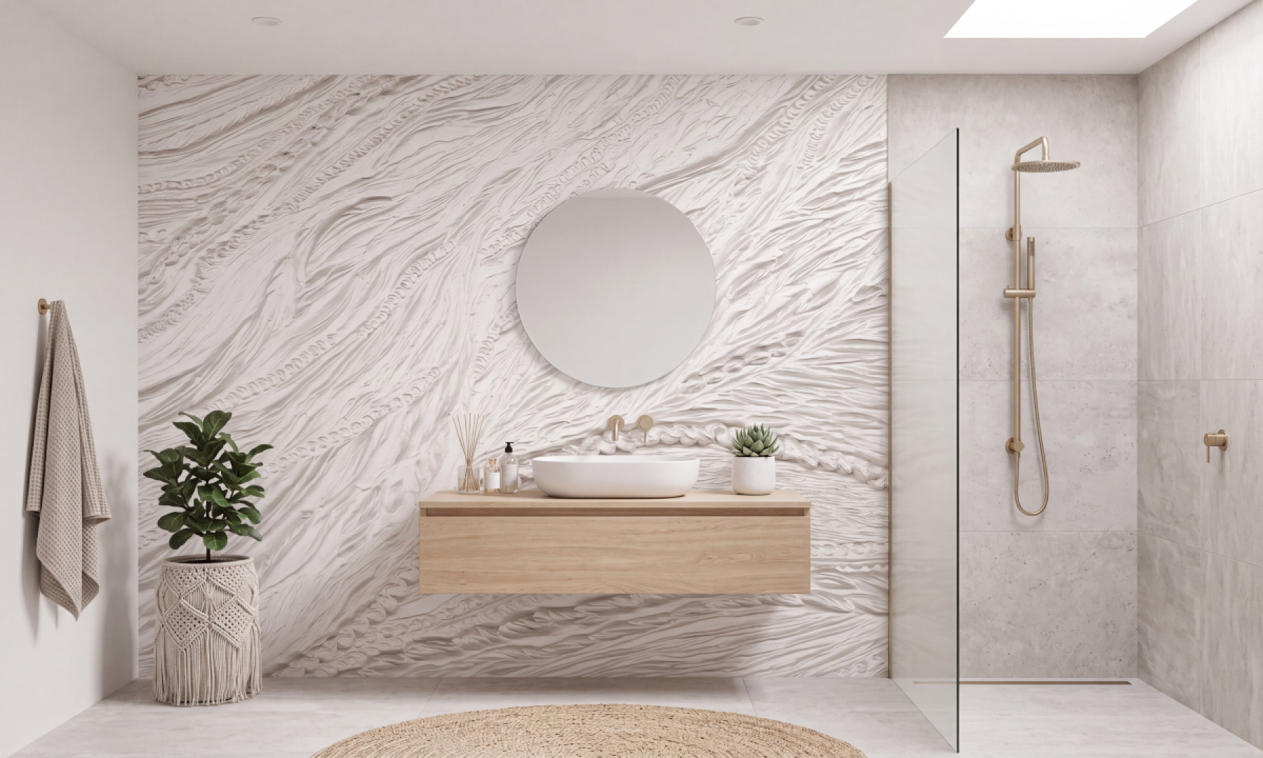 Tapeta Ivory Gypsum 2
