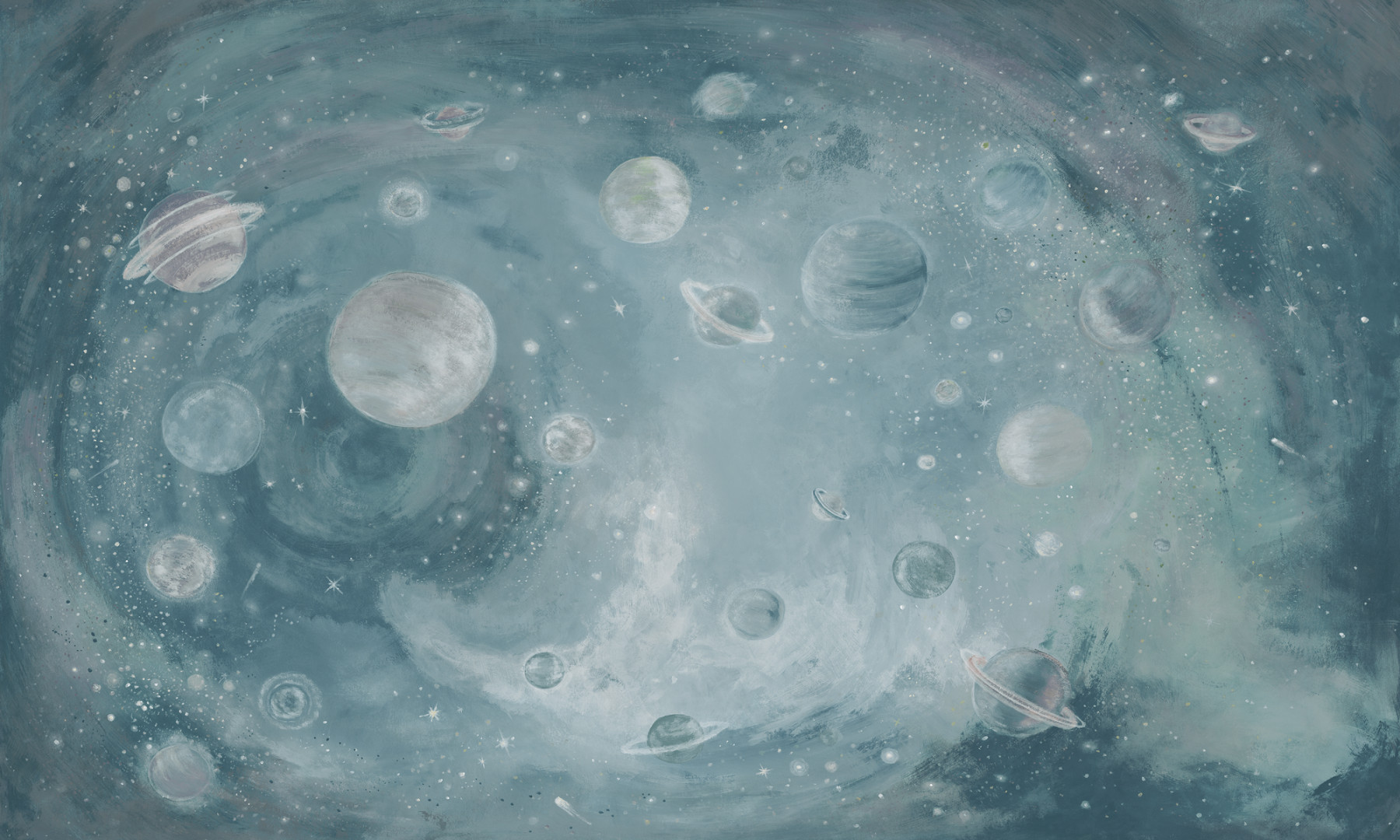 Tapeta dziecięca Cosmic Dream 2