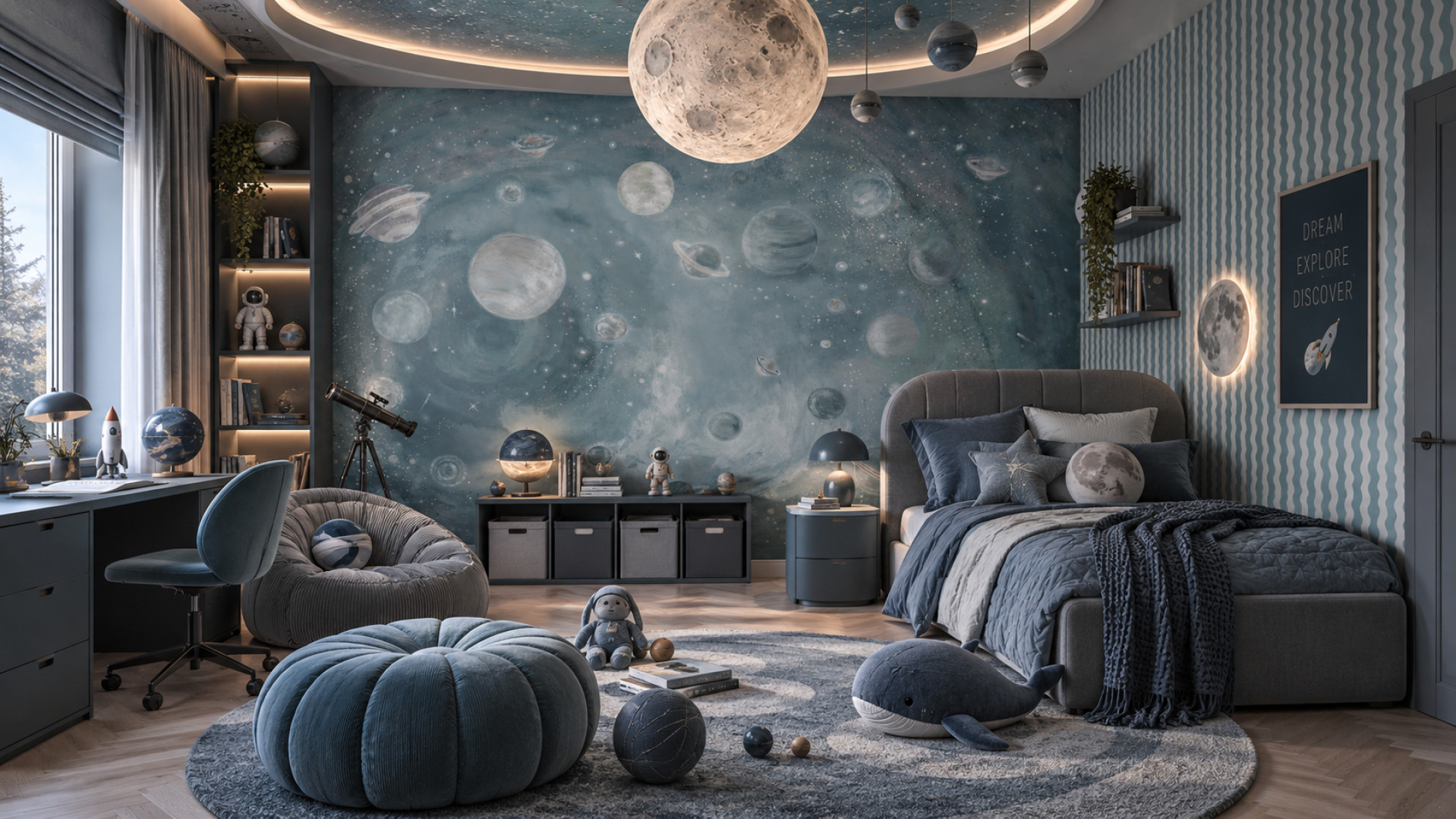 Tapeta dziecięca Cosmic Dream 2