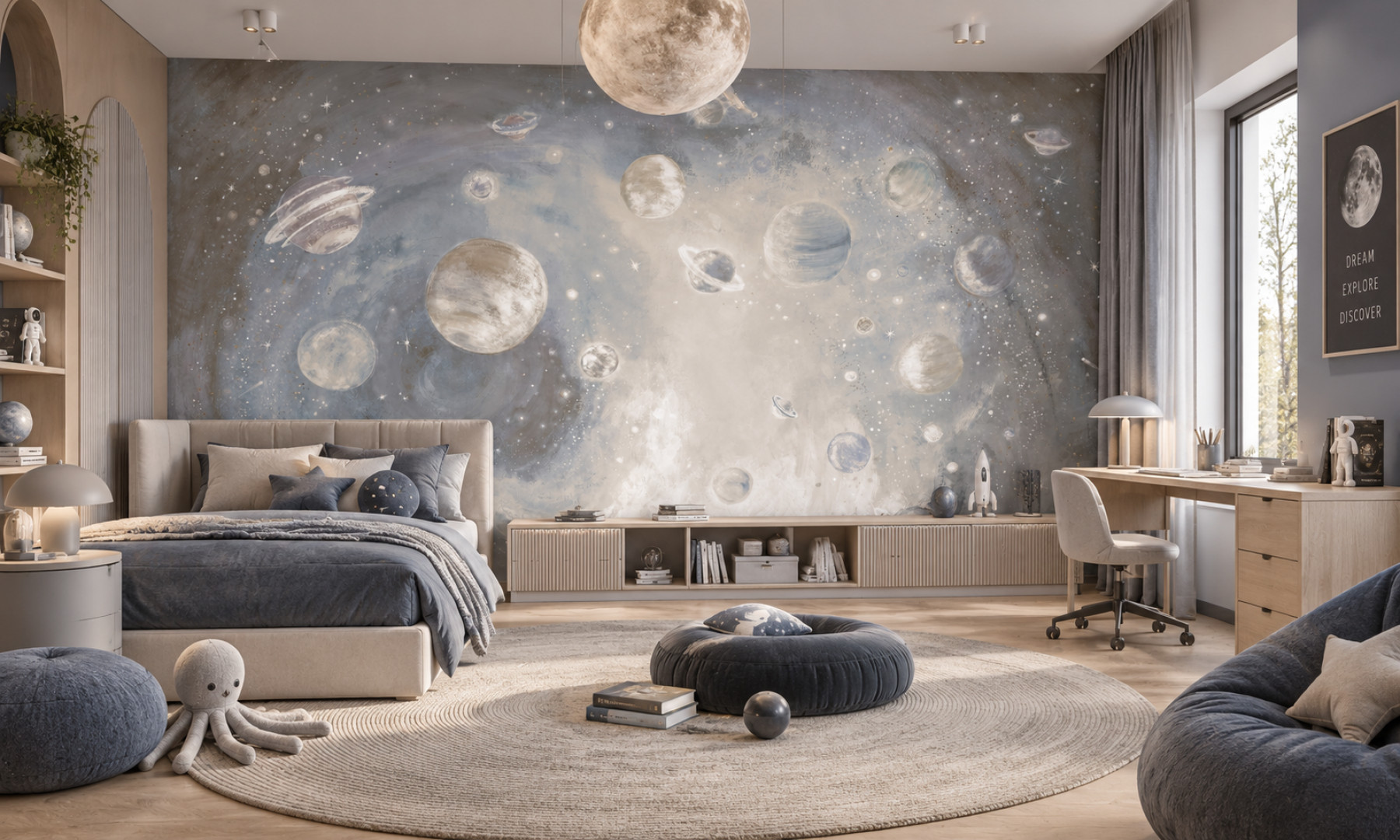 Tapeta dziecięca Cosmic Dream 4