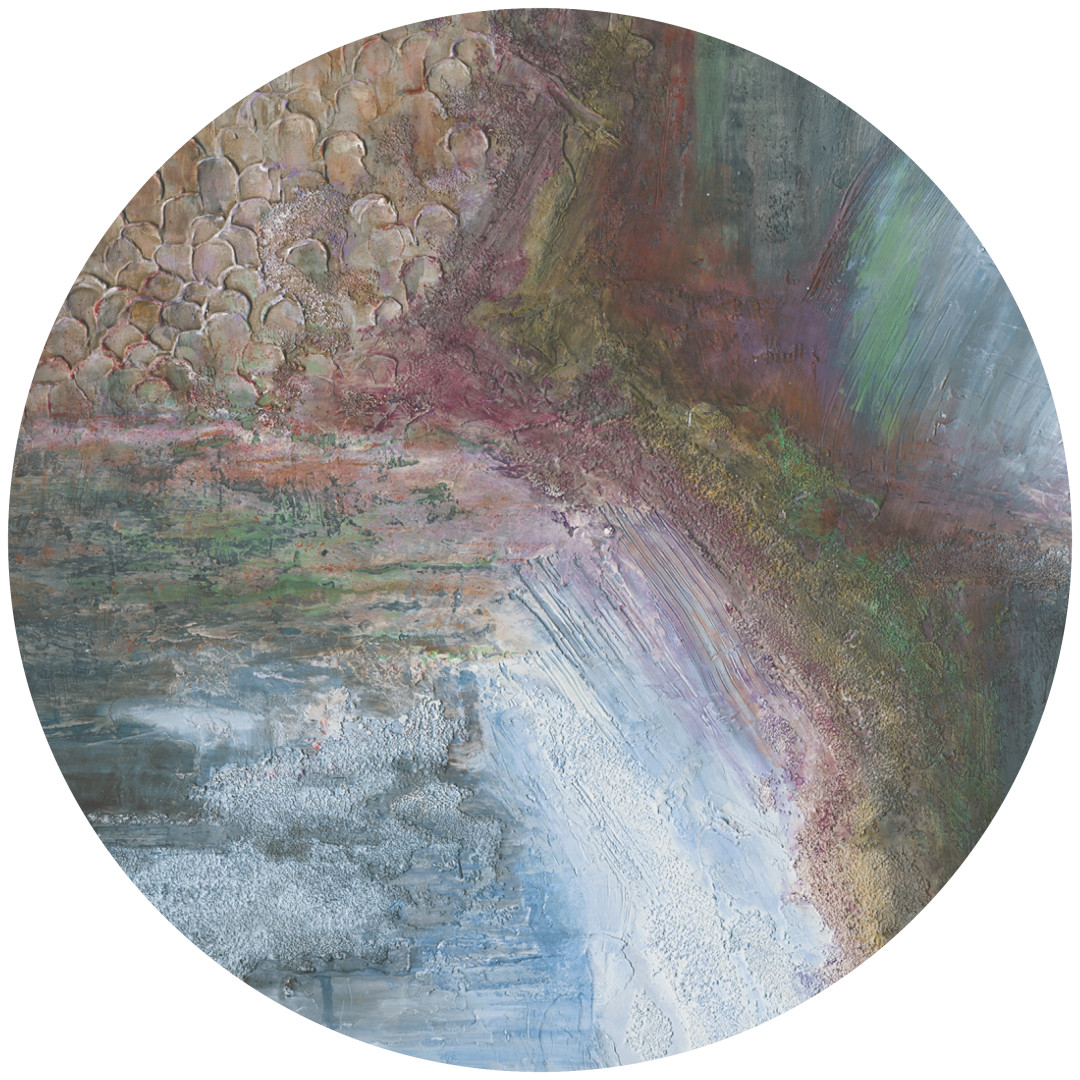Tapeta Koło Aurora Mist 3