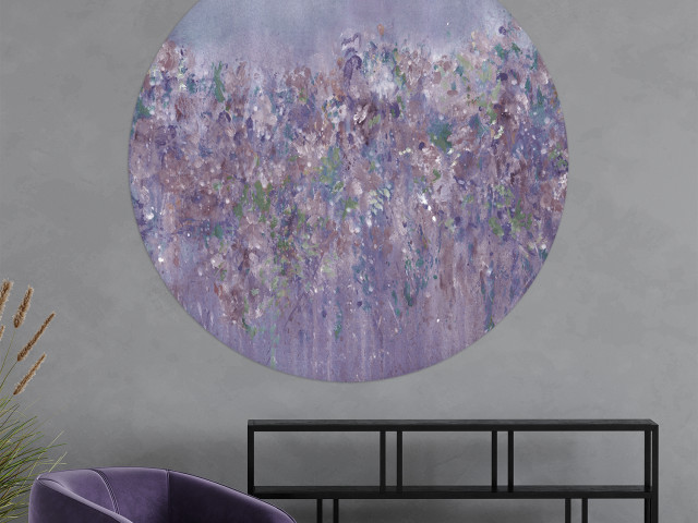 Tapeta Koło Spring Chaplet 3