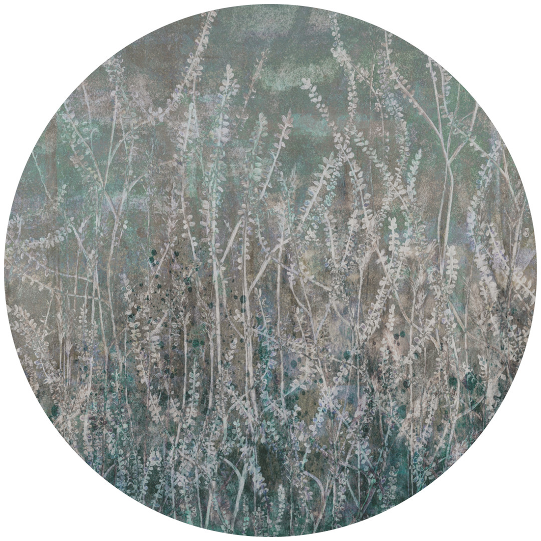 Tapeta Koło Golden Reeds 4
