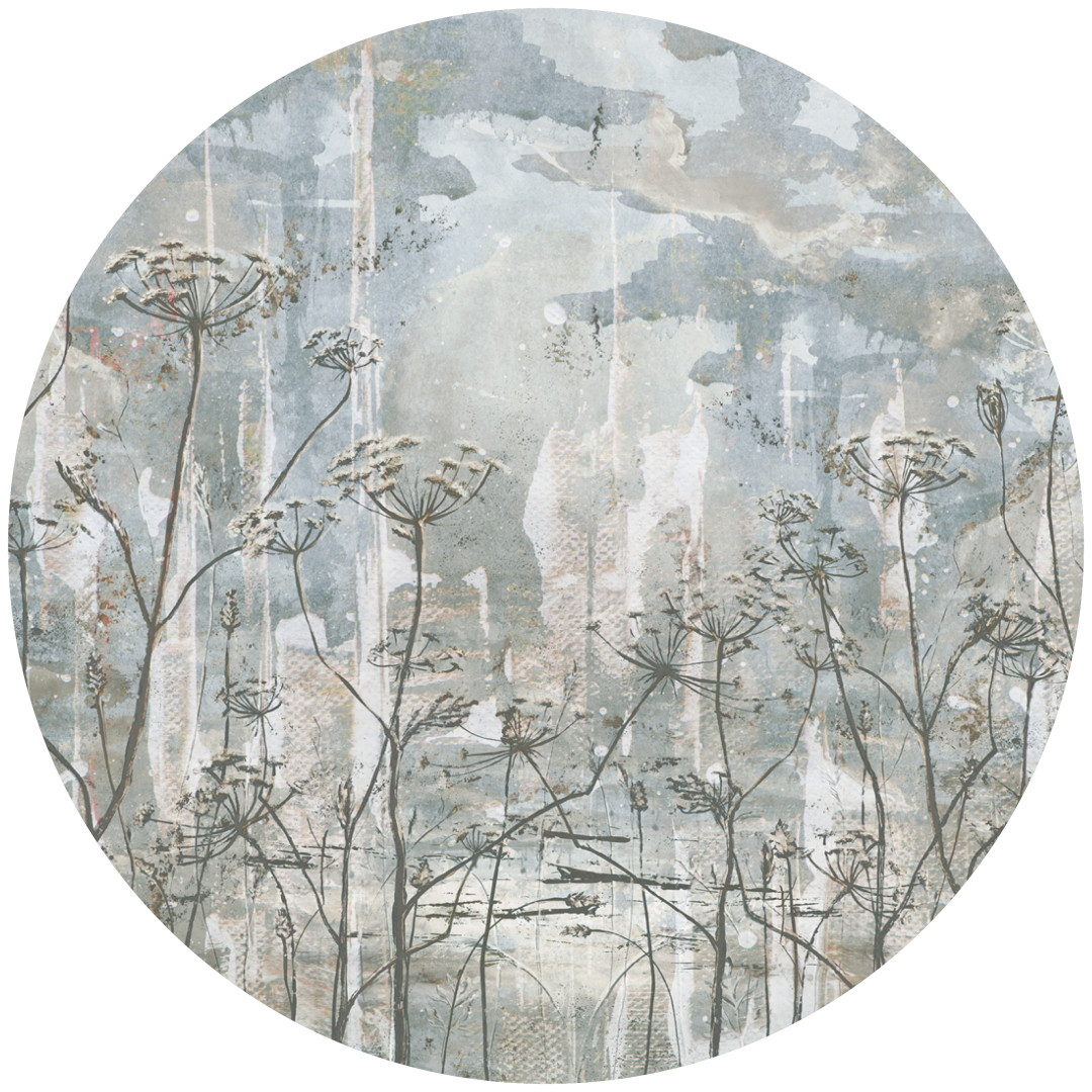 Tapeta Koło Velvet Dusk 3