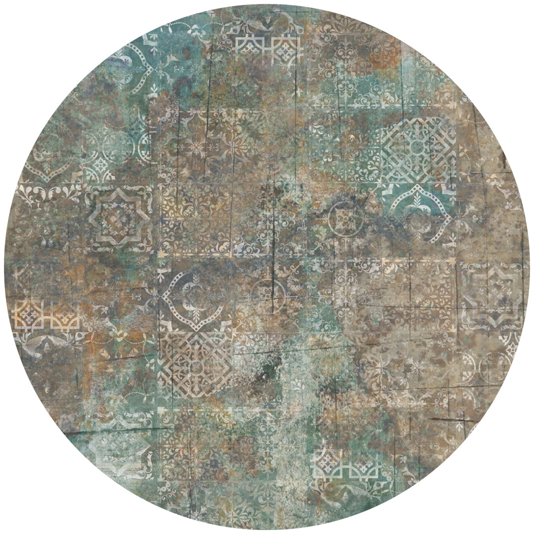 Tapeta Koło Mosaic Dream