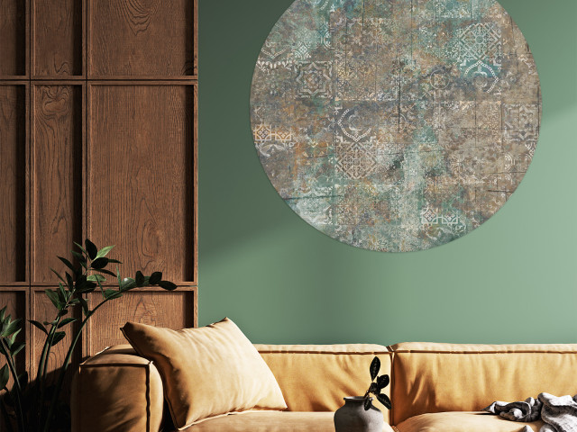 Tapeta Koło Mosaic Dream