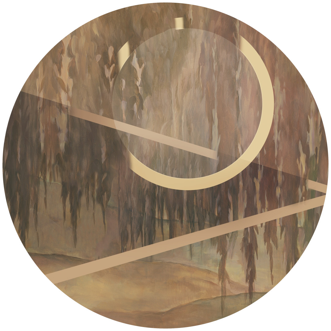 Tapeta Koło Willow 2