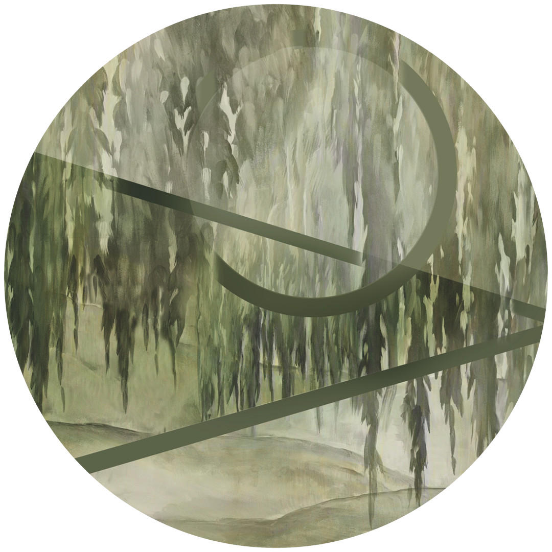Tapeta Koło Willow 3