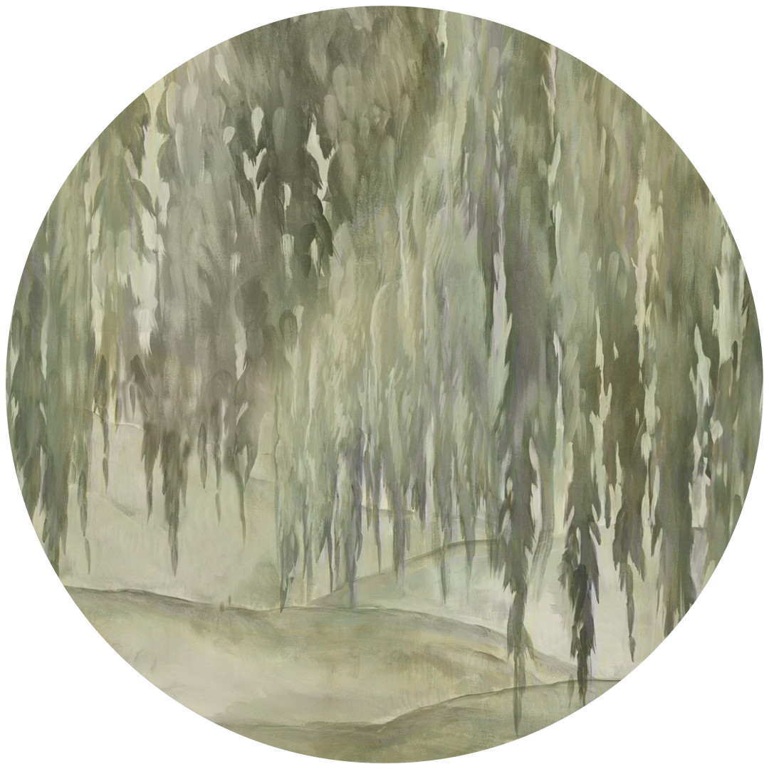 Tapeta Koło Willow 4