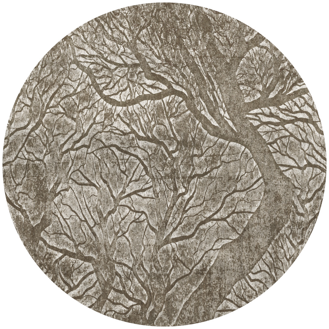 Tapeta Koło Frozen Canopy 2