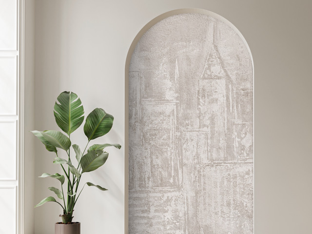 Tapeta łuk City Sketch