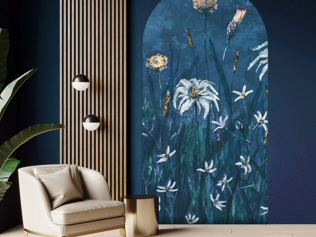 Tapeta łuk Spring Cold Flowers 3