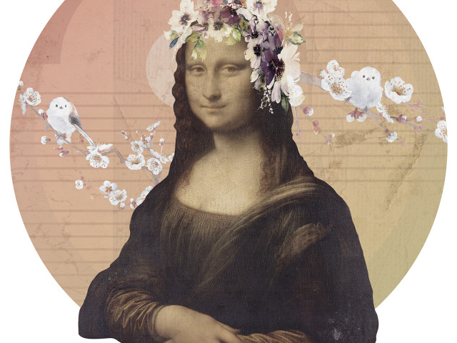 Tapeta naklejka Monalisa