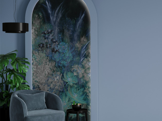 Tapeta łuk Passion Flowers