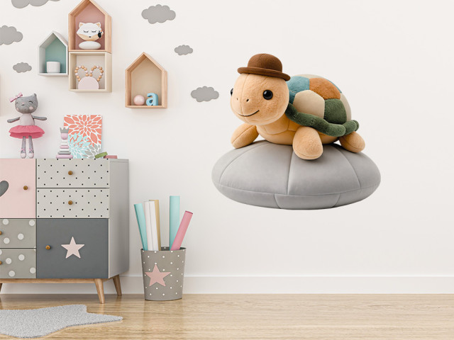 Tapeta naklejka Żółwik