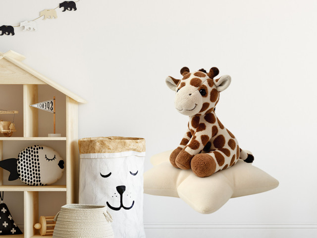 Tapeta naklejka Żyrafa